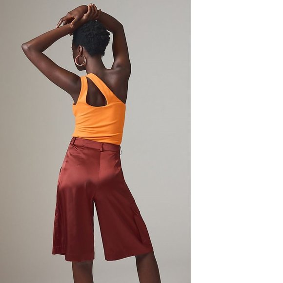 Anthropologie Hutch Pleated Utility Shorts XS new with tag nwt - Picture 3 of 6